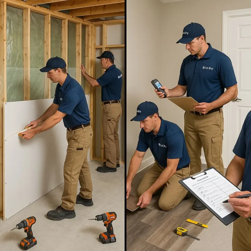 Repairs and Reconstruction process in Greenport, NY