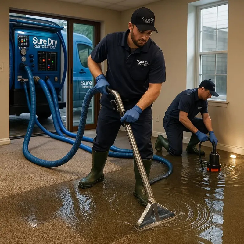 Water Extraction and Removal process in Greenport, NY